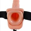Ζώνη Strap-on με Ομοίωμα 9" Hollow Strap-on with Balls 24cm