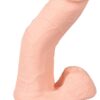 Ρεαλιστικός Δονητής με Remote Control Bendable RC Vibrator with Balls 20.8cm Flesh