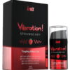 Διεγερτικό Gel intt Vibration Strawberry 15ml