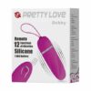 Δονητής Αυγό Pretty Love Debby 9cm Μωβ