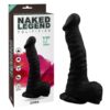 Ρεαλιστικό Ντιλντο Politician Naked Legend Black 19.5cm