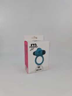 Alternative view of Sky Penis Ring 7 Vibration Modes Blue
