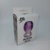 Πρωκτική Σφήνα Tunnel Hollow Anal Plug PVC Purple 6 cm