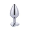 Anal Plug Hearty Buttplug Silver