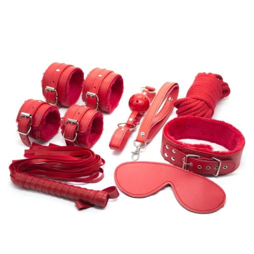 Σετ Δεσμά Train Me BDSM Kit Red