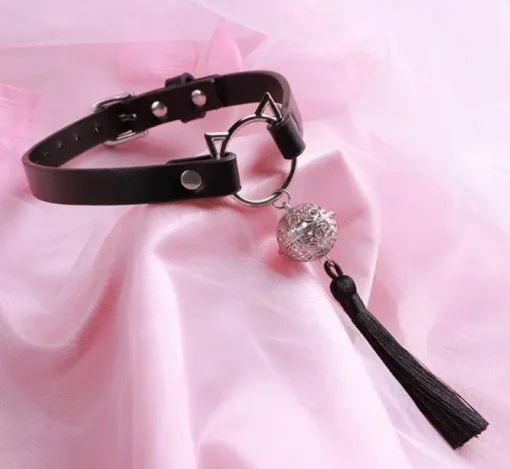 Κολλάρο με Μπαλίτσα Collar with Bell Fetish Love Naughty Black