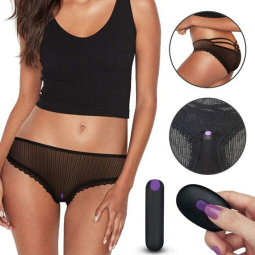 Εσώρουχο με Δόνηση Bikini With Bullet Vibrator - Image 5