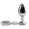 Led Light Metallic Buttplug
