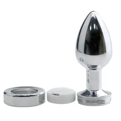 Led Light Metallic Buttplug