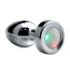 Led Light Metallic Buttplug