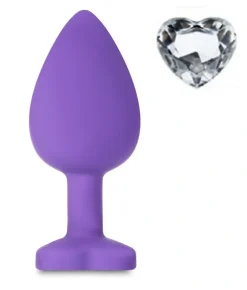 Anal Plug Brighty Small Silicone Purple