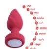 Anal Plug Led Light Vibrating Plug