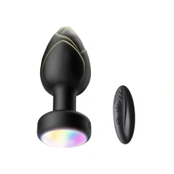 Anal Plug Led Light Vibrating Plug