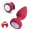 Anal Plug Led Light Vibrating Plug
