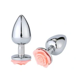 Anal Plug Rose Pleasure Medium Pink