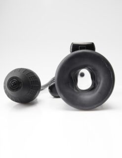 Αντλία Πέους για Αρχάριους Beginner's Vibrating Pump Clear Black όψη εσωτερική