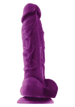 ColourSoft Soft Dildo Purple 5 inch