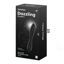 Dildo Dazzling Crystal 1 Black