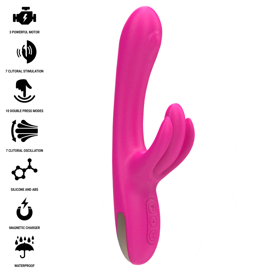 Δονητής Intense Britney Rabbit Vibrrator 23cm