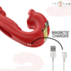 Δονητής Nathy Double Vibrator Mouth Red