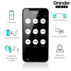 Δονητής Oninder Cute Mini Vibrator Egg