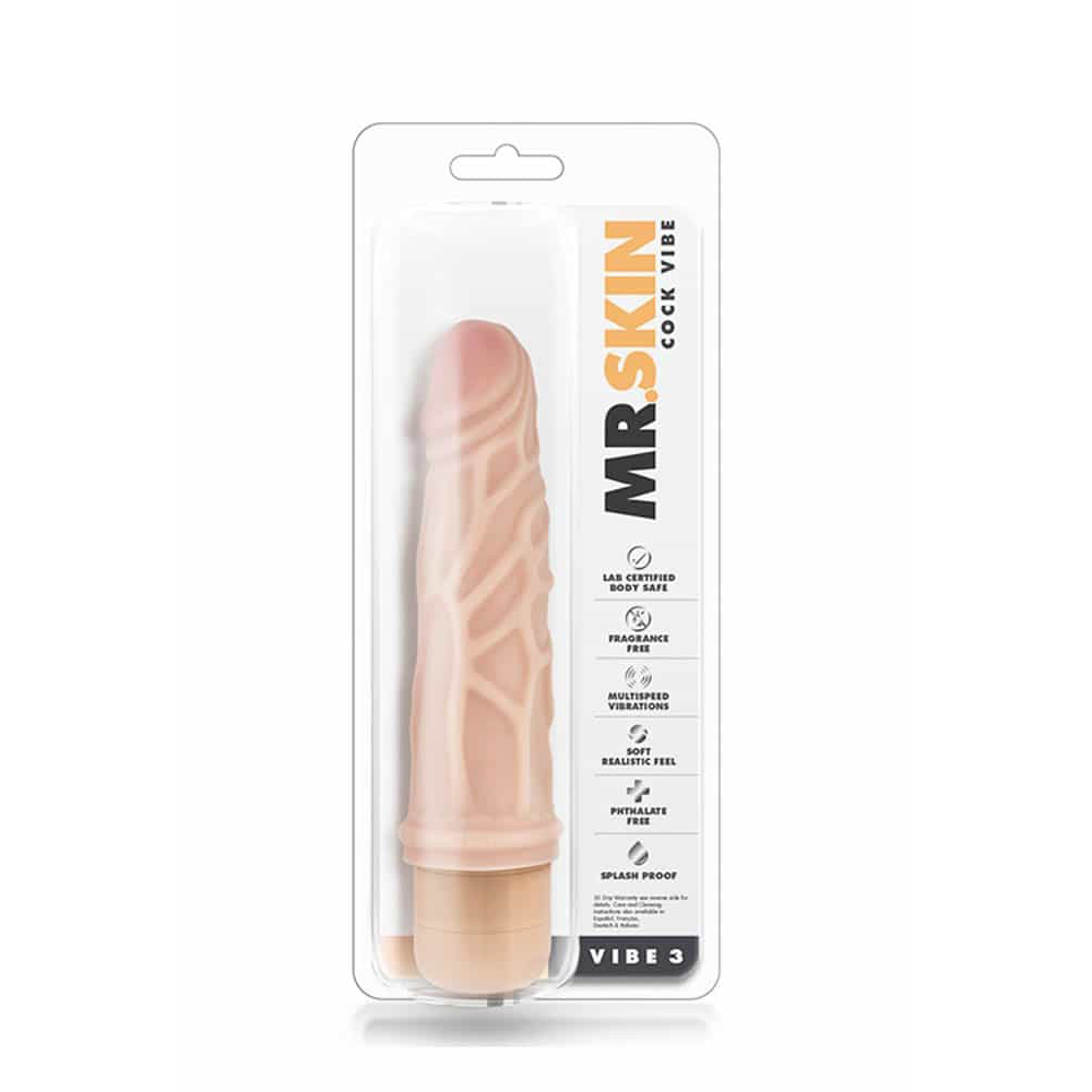 Dr Skin Cock Vibe 03 Ρεαλιστικός Δονητής