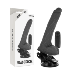 Dream Love Basecock Ρεαλιστικός Δονητής 20cm Black