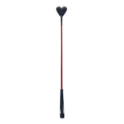 Heart Crop Leather Paddle