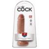 King Cock Realistic Penis With Balls