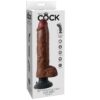 King Cock Vibrating Cock Ρεαλιστικός Δονητής 25cm