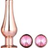 Σφήνες Πρωκτικές Set of 3 Plugs Anal Pleasure Plug Gold