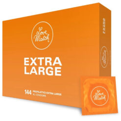 Love Match Extra Large Condoms 144τμχ
