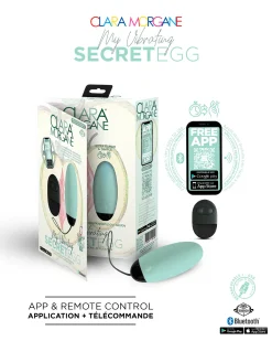 Alternative view of My Vibrating Secret EGG Turquoise