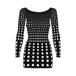 Obsessive Rocker Mini Dress