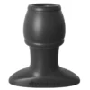 open wide tunnel plug in black