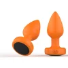 Orion Anal Plug Orange Black