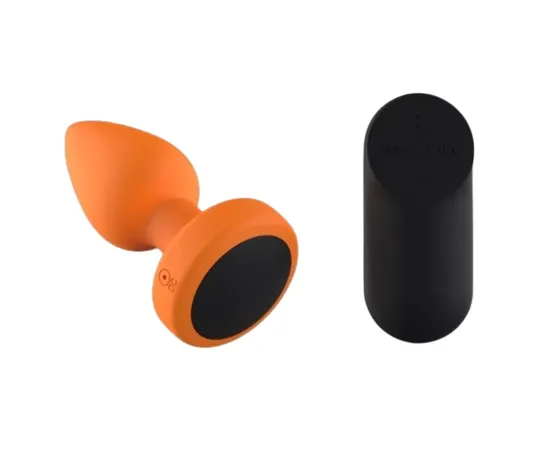 Orion Anal Plug Orange Black