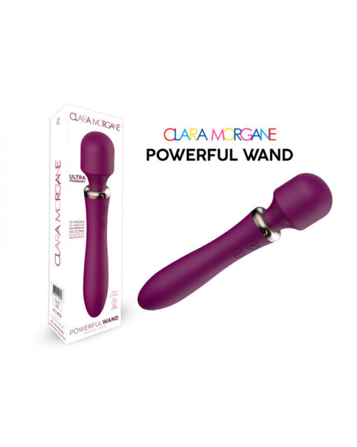 Δονητής Κλειτορίδας Powerful Wand Bordeaux USB - Image 2