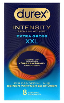 Προφυλακτικά Durex Intensity XXL 8τμχ
