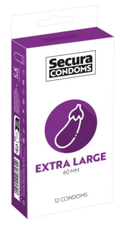 Προφυλακτικά Secura Condoms Extra Large 12 Pcs