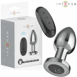 Πρωκτική Σφήνα Intense Anal Plug 10 Vibrations Metal