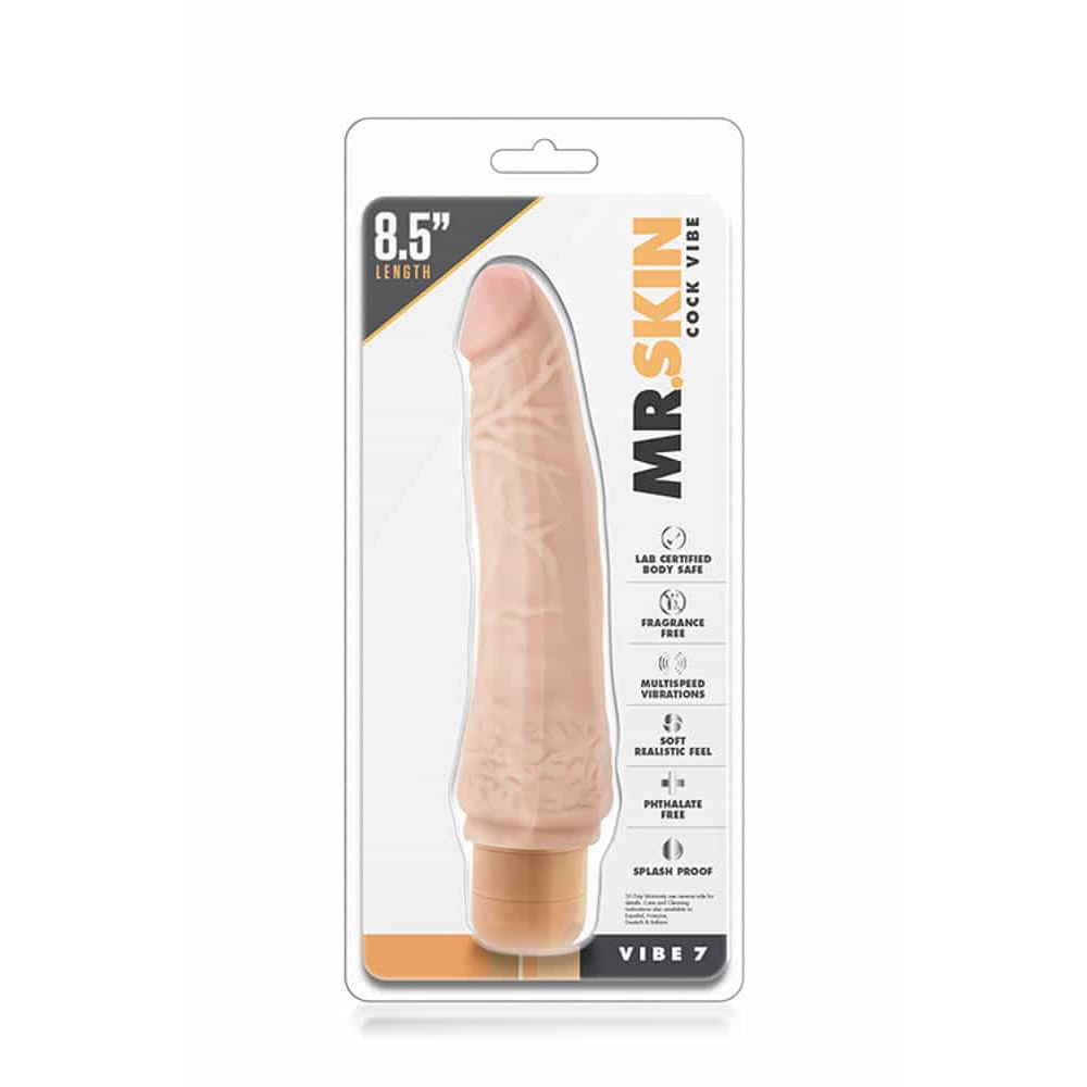 Ρεαλιστικός Δονητής Mr Skin Cock Vibe 7