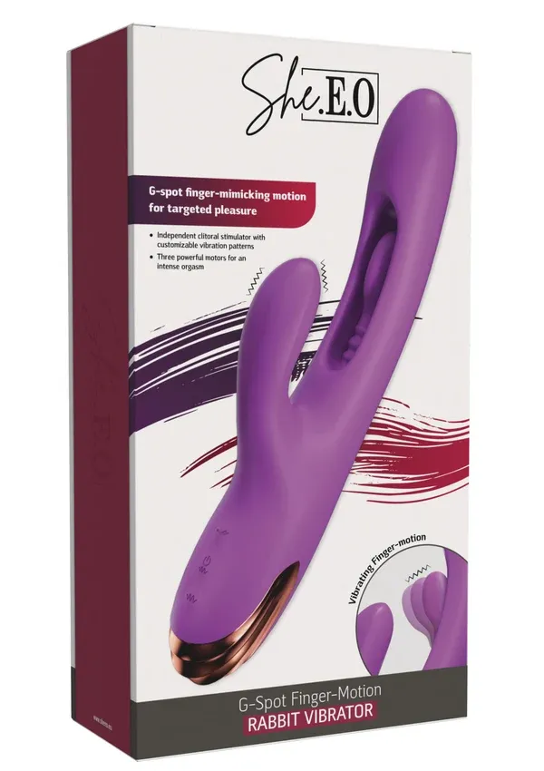 She.E.O G-Spot Finger-Motion Rabbit