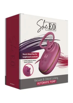 She.E.O Licking Clitoral Automatic Pump