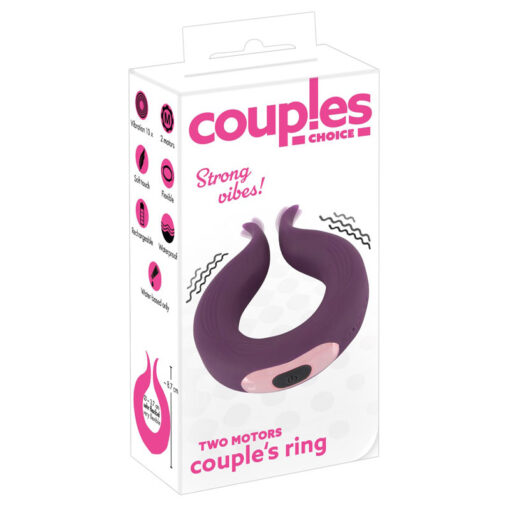Δακτύλιος Πέους Two Motors Couple’s Ring 8.7cm