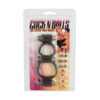Δακτύλιος Πέους με Δόνηση Cock N Balls Vibro Harness 3-4cm