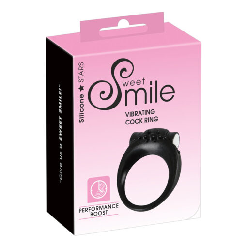 Δακτύλιος Πέους με Δόνηση Sweet Smile Vibro-Cock Ring 5.2cm