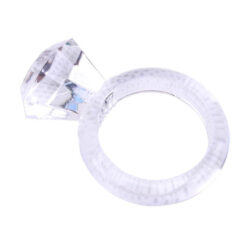 Δαχτυλίδι Πέους Diamond Cock Ring Clear 2.5cm