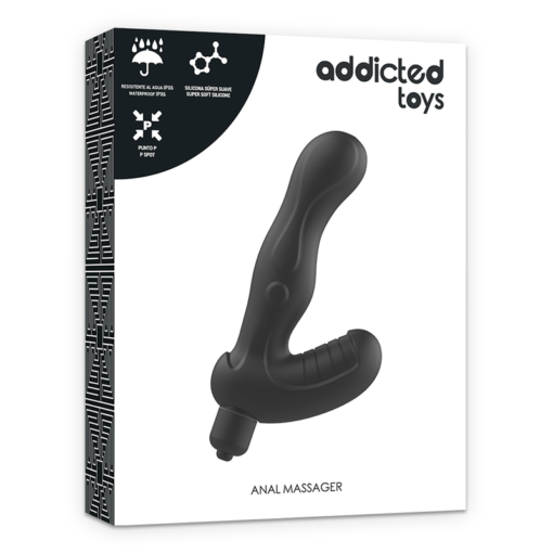 Δονητής Addicted Toys P-Spot Vibe SIilicone Prostate Anal Stimulator 15,3cm