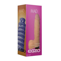 Δονητής Ομοίωμα Πέους Realistic Vibrator Mad Tower Multispeed Cyberskin 22.5cm